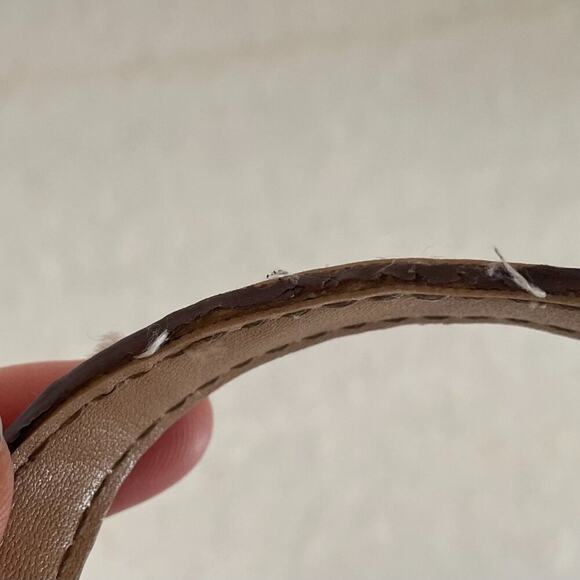 Nine West Geometric Print Blue/Ivory Fabric Mini Bag/Wallet/Purse, Retro, Y2K - Picture 9 of 9